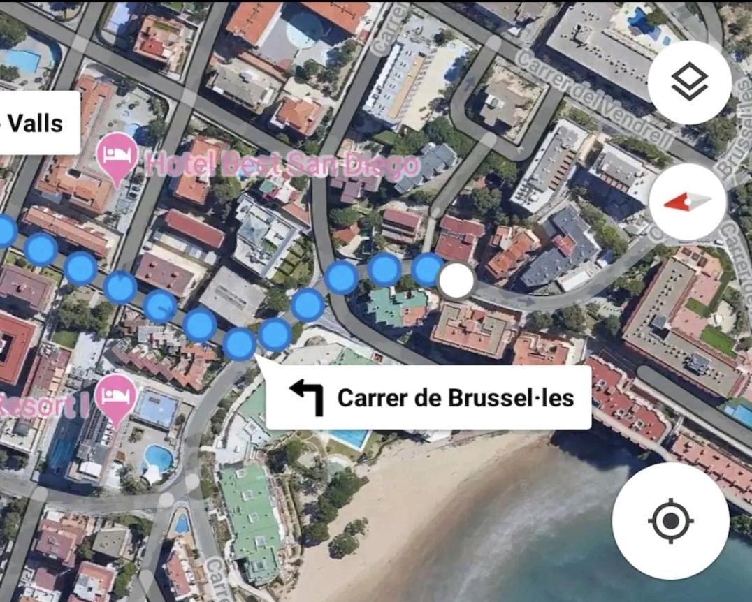 Apartamento Segunda Linea De La Playa Capellan Salou Buitenkant foto